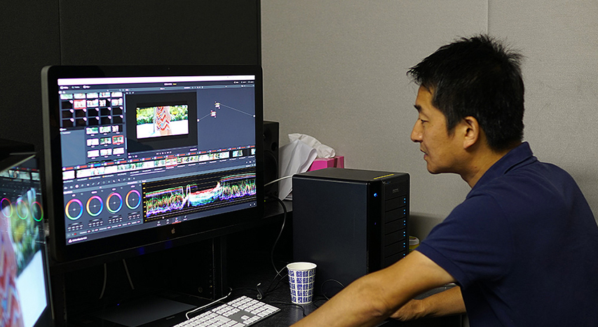 Tournage du clip « Girls » de Kana Nishino avec le logiciel Da Vinci Resolve de Blackmagic
